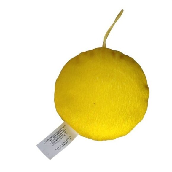 McDonalds Wow Emoji 2 inch Plush Surprise Shock Happy Meal Toy Stuffed Animal - Picture 2 of 5